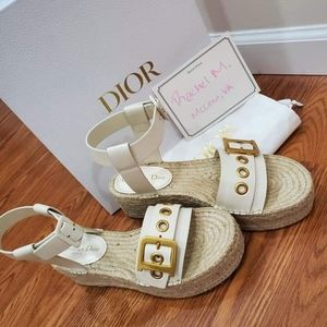 Dior-D espadrilles
